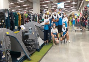 Decathlon Mağazasında Kamp ve Doğa Sporları Ürünleri Büyük İlgi Görüyor